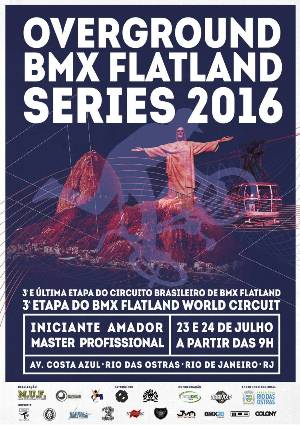 OVERGROUND Flatland Contest Brasil 2016 Flyer