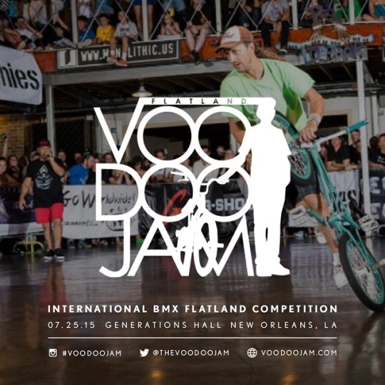 Competencia de BMX Flatland Voodoo Jam 2015